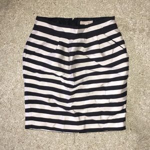 Banana Republic striped skirt